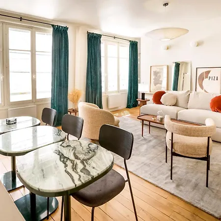 Apartment Habitat Parisien - Madeleine Galeries Lafayette *